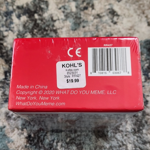 "Over-Rated" Party Fun Funny Card Game Night Age 17+ 3-20+ players NWT Sealed - Picture 7 of 7